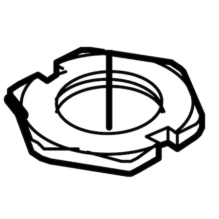 Pfister Bathroom Parts, Locknut R/T Spt Shank 931-8710